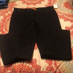 Black slim fit dress pants NWT